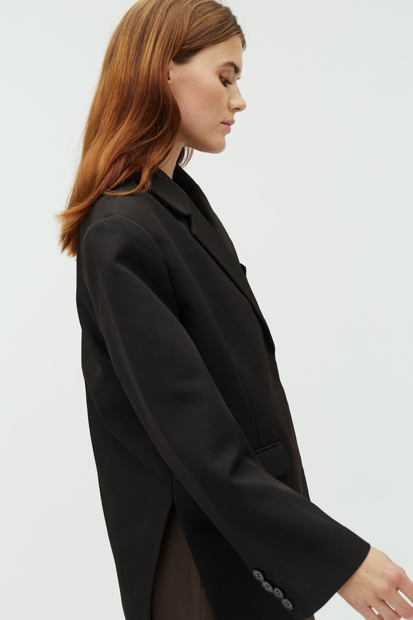 Amariella oversized blazer – Sort